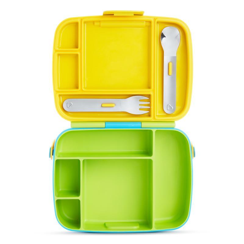BPA-Free Toddler Bento Lunchbox with 5 Compartments & Utensils Portable