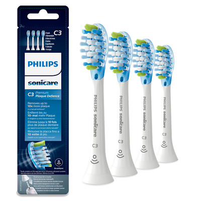 Philips Sonicare Original C3 Premium 2/4/8er-Pack Schwarz/Weiß Zahn Bürstenköpfe