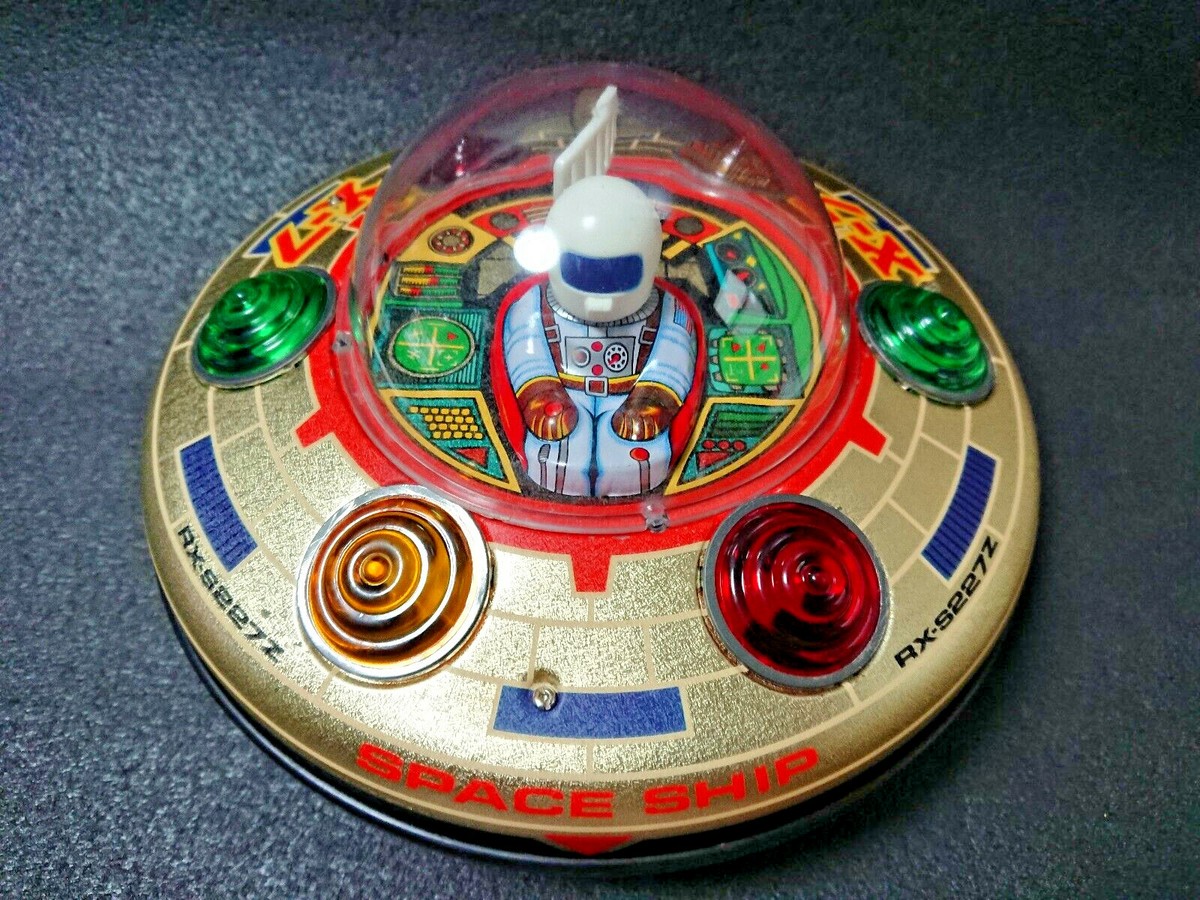 MASUDAYA UFO Galactic Disk X-7 Made in Japan Vintage Flying