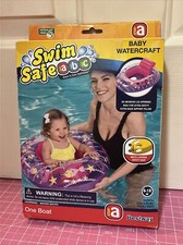Bestway Baby Girl Watercraft Inflatable Pink Swimming Pool Float Raft BABY BOAT