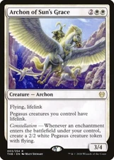 Archon of Sun's Grace 003/254 Non Foil Rare Theros Beyond Death MTG Near Mint