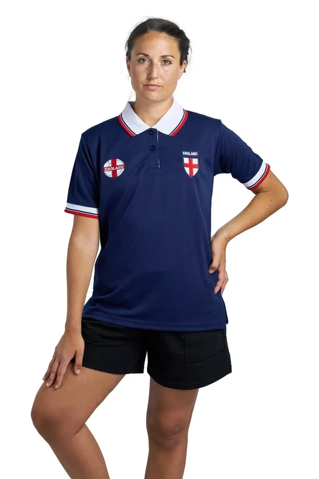 England Football Cup Supporters UK Football Ladies Short sleeve - Image 4 of 4