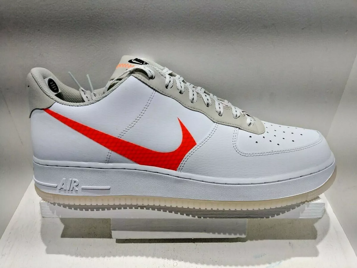 Nike air force 1 clearance 07 white total orange