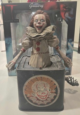 Diamond Select Gallery Diorama- IT Pennywise in The Box Chapter Two O/B NM