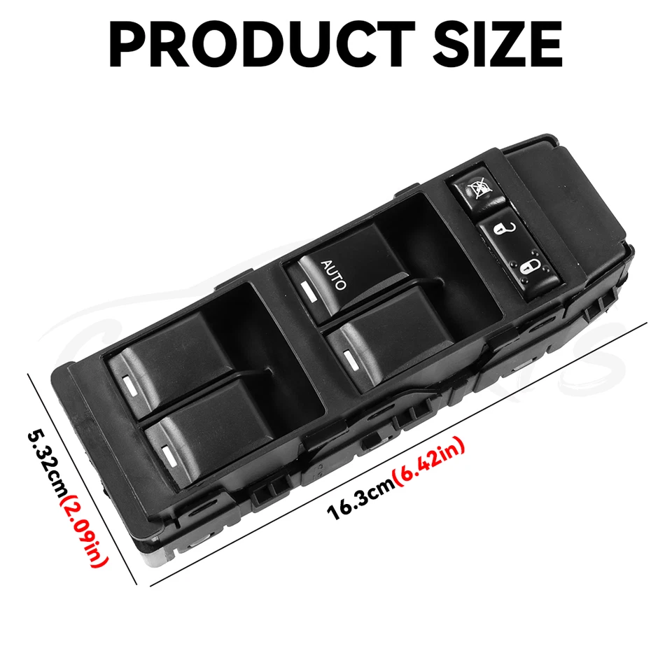 4602780AA Driver Side Master Power Window Switch For 2008-2014 Dodge Avenger New Foto 2 de 4