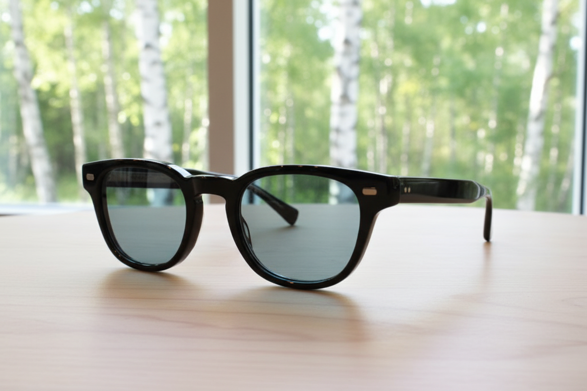 ※7/31まで限定値下げ※ EYEVAN・Hank サングラス EYEVAN Sunglasses HANK Black 51-22-145 Titanium New Authentic