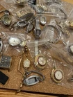Huge Job Lot Of Vintage Watches Gold Plated Seiko Bulova Timex Eska Buler &more