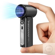 19000 RPM High Speed Portable Handheld Fan,100 Speeds Mini Turbo Fan, 3600mAh