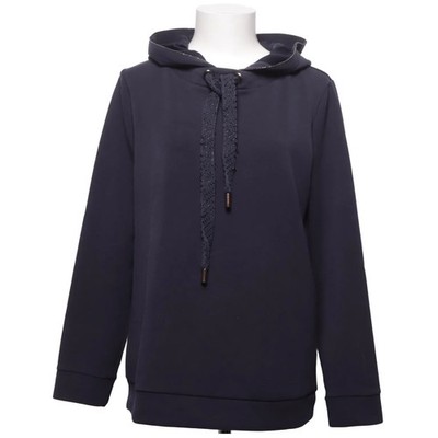 s.Oliver Black Label, Kapuzenpullover, Größe: 38, Blau, Modal/Polyester #DLW