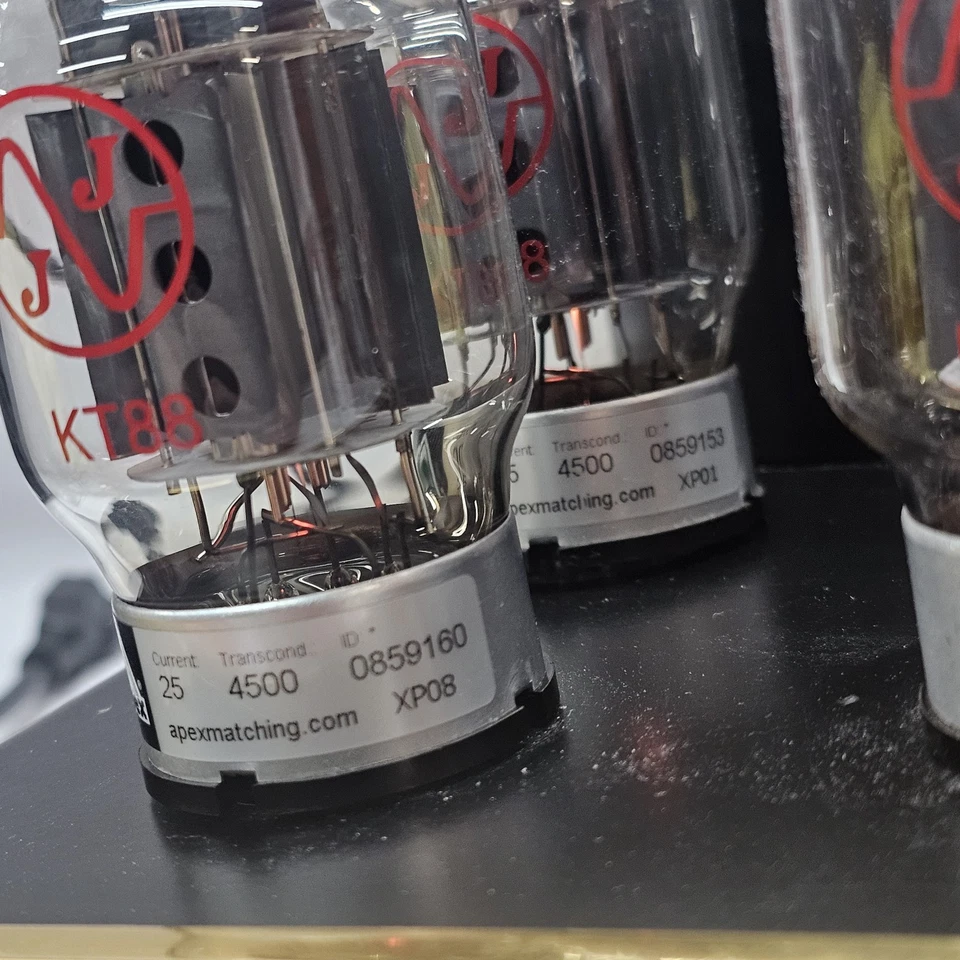 Amplificador estéreo tubo de vacío integrado Jolida Hi-Fi audiófilo modelo JD801A Foto 2 de 4