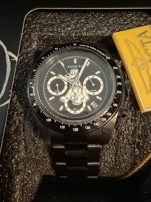 Invicta Limited Edition 0258/3000 Pluto Disney Watch + Case 24399 40mm - Mint
