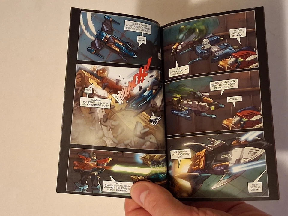 Transformers Energon Mini-Comic Volume 3 Dreamwave Art + Toy Catalog 2004 - Image 4 of 4