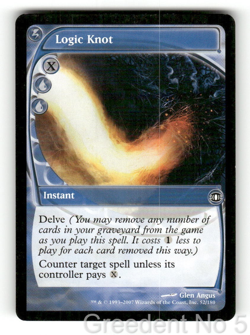 Logic Knot 52 Common Future Sight Magic: The Gathering Moderately Played