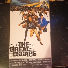 The Great Escape VHS 2-Tape Steve McQueen 1963