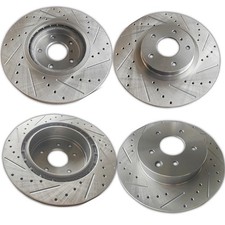 Front Rear Disc Brake Rotor For Nissan 350Z 370Z INFINITI G35 G37 EX35 M35 QX50