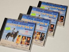 The Best of Country Music Vol. 1-4 CD 4-Disc Box Set 69 Songs Patsy Cline/Cash+
