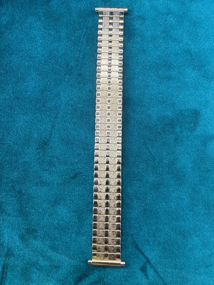 Reloj Pulsera JB Champion Vintage Tono Plateado Acero Inoxidable Nuevo Antiguo Stock 6" Foto 2 de 4