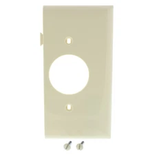 Pass & Seymour PJSE7-I Ivory 1-Gang 1.406" Outlet Unbreakable Sectional Cover