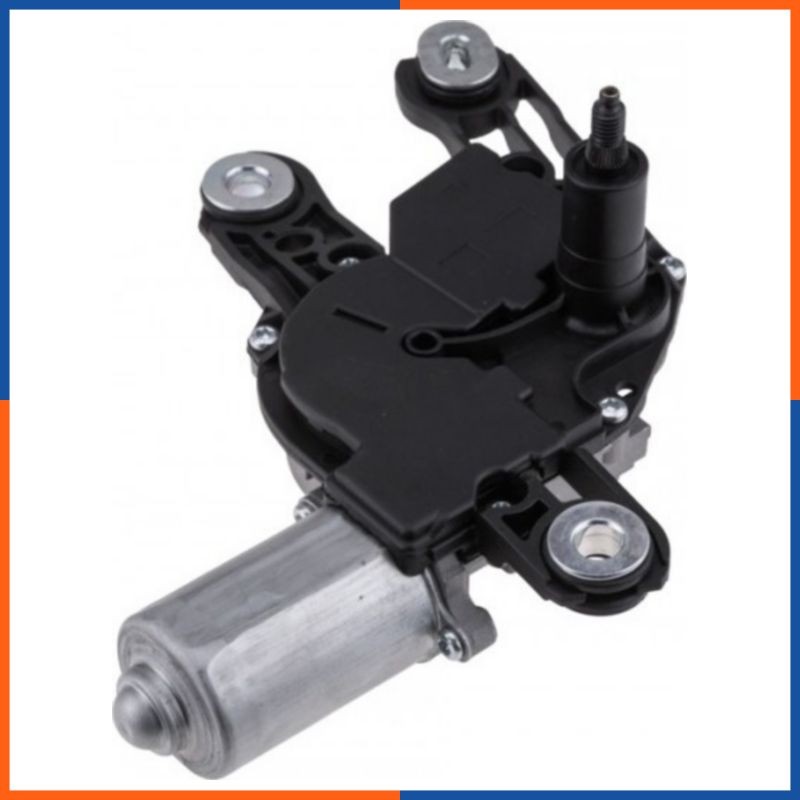 Moteur d'essuie-glace arrière Skoda Octavia 5E5955711B original en acier noir