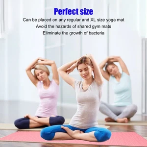 Pink Yoga Towel Soft Microfiber Slip Resistant Sweat Absorbent Yoga Mat Tow UO