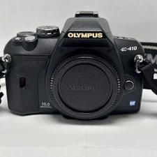 Olympus E-410 10MP Digital SLR Camera Body E410 - No Battery Tested
