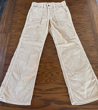 Vintage 70s Levi  s 517 Corduroy Tan Pants 30 X 32 White Tab