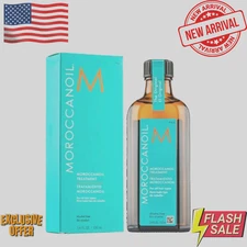 ✅ Moroccan Hair Oil Treatment with Pump 3.4oz / 100ml – New in Box