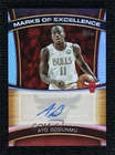 2025-26 Topps Marks of Excellence Rainbow Foilboard Ayo Dosunmu #ME-AD Auto 9su