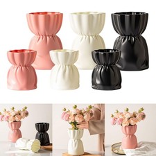 Floral Vase Plant Pot Modern Table Centerpiece Ornament Elegant Floral