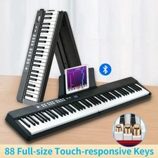 88-key Folding Digital Piano, Multi-function Controller,, Musical Instrument