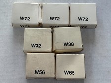 LOT OF (7) VARIOUS ALLEN BRADLEY THERMAL OVERLOAD HEATER ELEMENTS W72, W32, W38