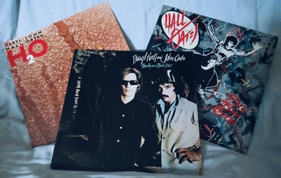 3X  Vinyl Records 12'' - Daryl Hall & John Oates LP's  - 1984-82-84 - (VG+)