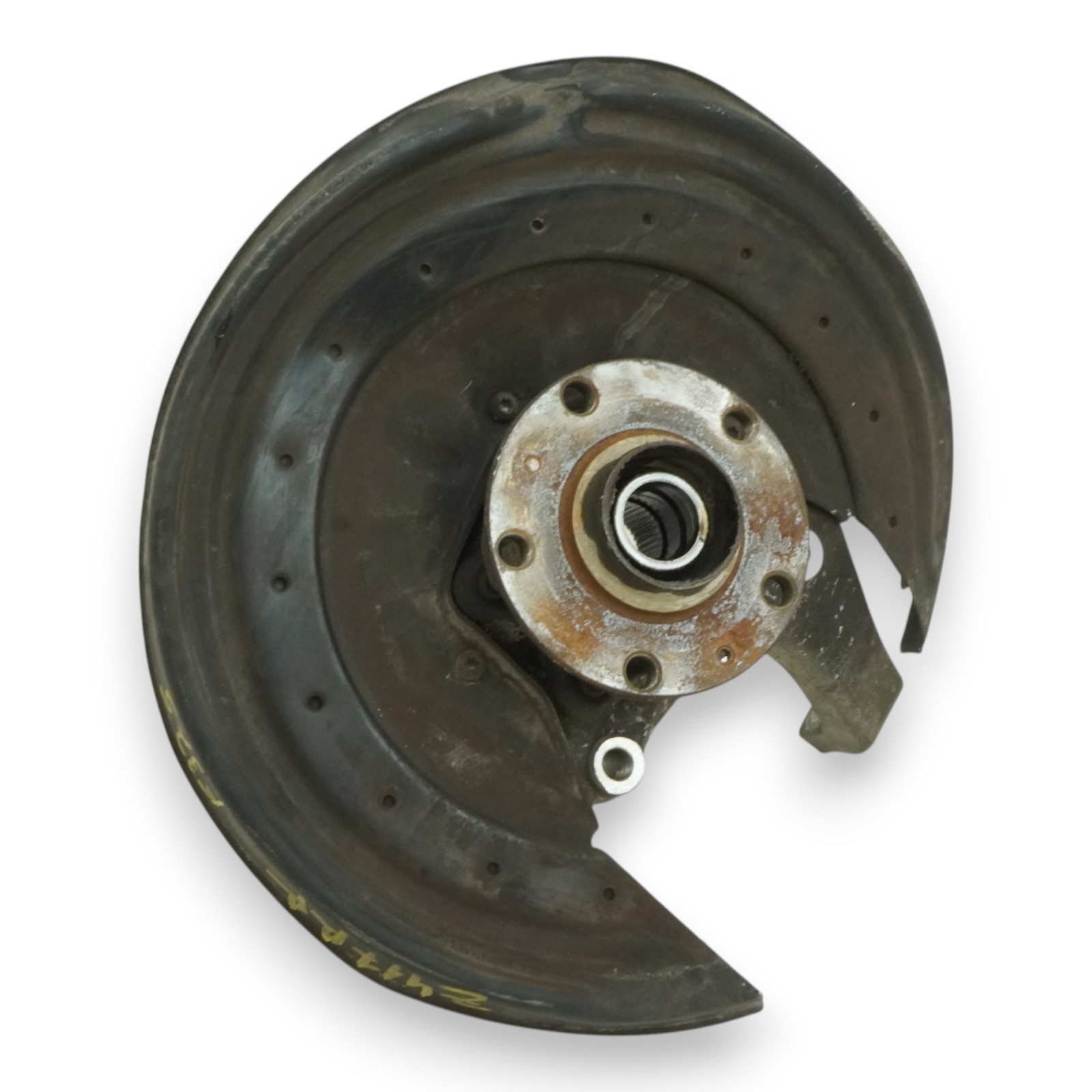 03-12 Bentley Continental GT Spindle Knuckle Hub Rear Right Passenger Side OEM