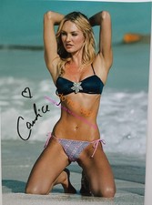 Candice Swanepoel Autographed signed photo
