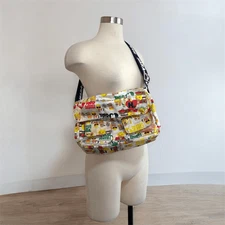 Harajuku Lovers White Gwen Stefani Purse Bag Crossbody Canvas Vintage Y2K