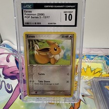 Pokémon TCG Eevee 13/17 POP Series 3 2006 CGC GEM MINT 10 on eBay