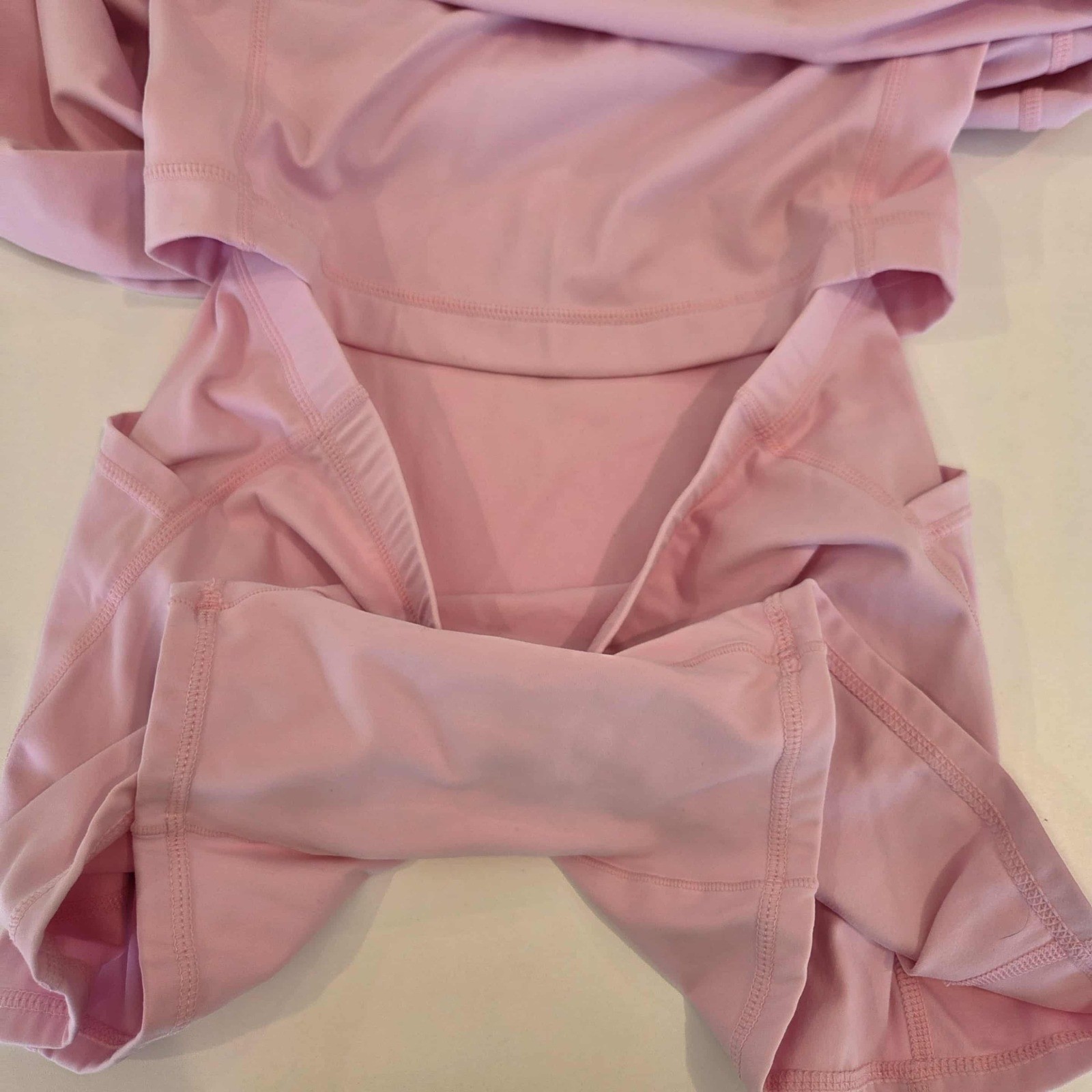 Halara Pink Softlyzero plush backless active dres… - image 13