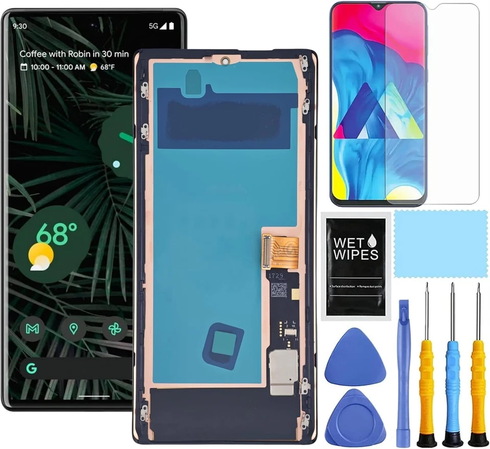 Amoled Screen Replacement with Frame for Pixel 6 P - Image 3 of 4