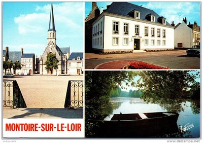 41 MONTOIRE SUR LE LOIR - verschiedene Ansichten der Gemeinde