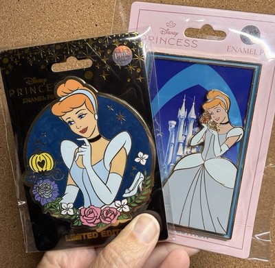 DISNEY PALM Cinderella Fairytale Realms  And Fairytale Florals Bundle SE200 Pin