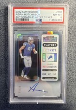 2022 Panini Contenders-Playoff Ticket-Aidan Hutchinson #102 /99 (RC AU)  PSA 8