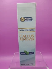 Callus Remover Feet Extra Strength Foot Cool Mint Gel Gloves Included 6fl Oz 