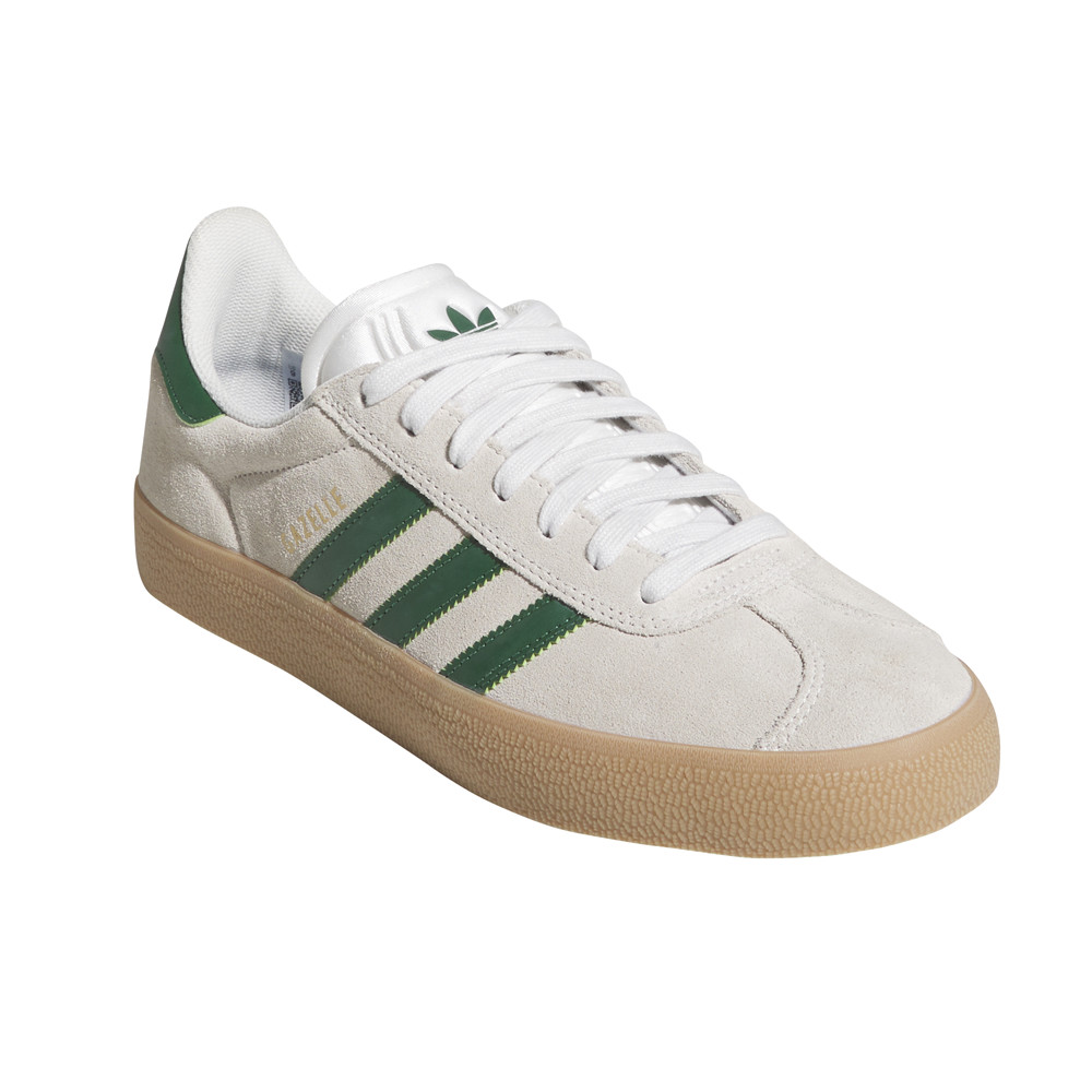 adidas Gazelle Adv  Mens White Sneakers Casual Shoes JP5858