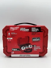 Milwaukee 49-22-4019 HOLE DOZER Bi-Metal Hole Saw Kit of 8 Pieces NEW