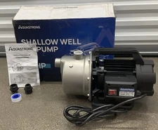 Aquastrong 1.6HP Portable Shallow Well Pump Garden Pump, PGA150 115V, Stainless