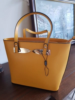 Summer Yellow Handbag Vegan leather new - Image 1 of 4