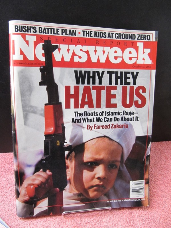 Newsweek Magazine - WHY THEY HATE US - 9/11 Terrorist Attacks - October 15, 2001