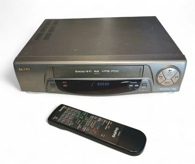 VHS Videorecorder SANYO VHR 777 - PAL - mit Fernbedienung - funktioniert sehr gut
