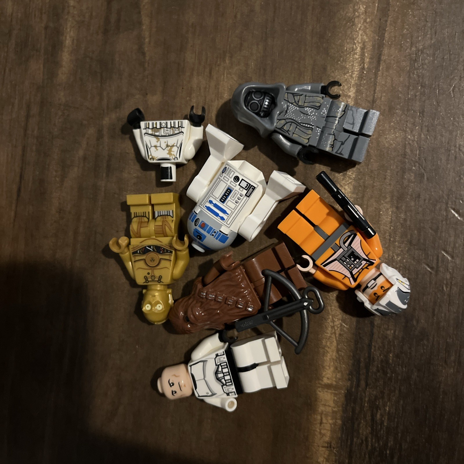 Lego Star Wars Minifigure Lot - Parts - 1K