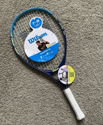 WILSON  Roger Federer 23 Junior Tennis Racket - Blue/Yellow NWT Age 7-8